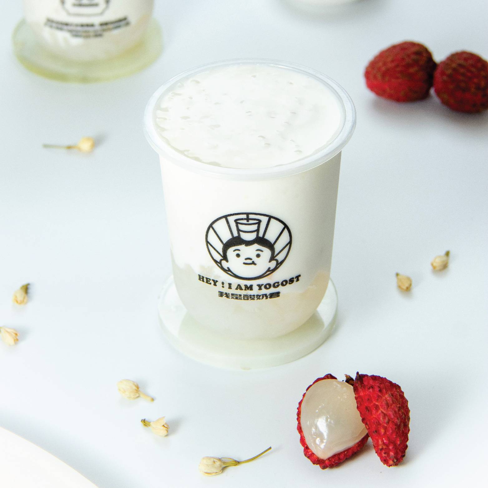 Jasmine Lychee Yogurt 荔荔金茉莉